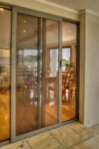 Pleated Mosquito Net Doors