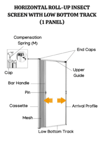 step-by-step mesh door installation