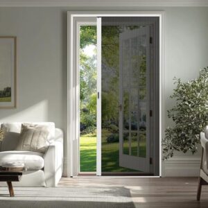 Pleated Mesh Door vs Plated Mesh Door 